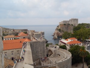 Wall and Fort St Lawrence