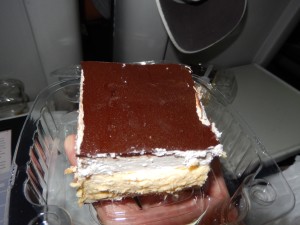 Zagreb Creme Cake Dessert on the Train