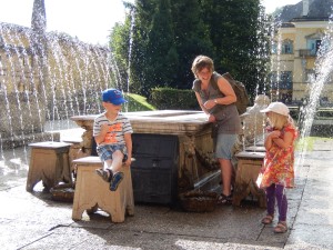 Trick Fountain Seats