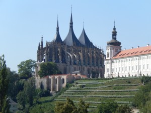 St Barbara and Vineyard