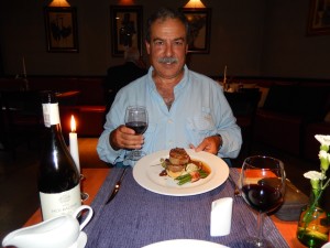 Filet and Wine
