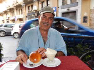 Brioche and Limone Granita
